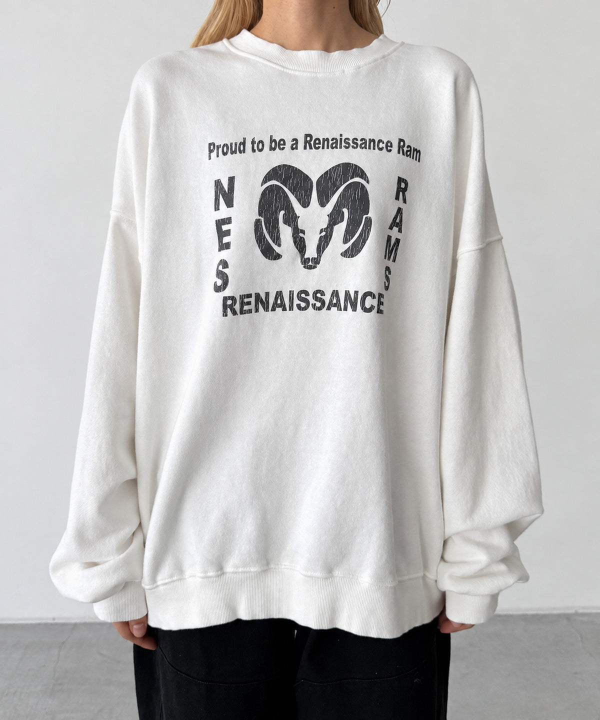 ”RAMS”トレーナー 裏毛