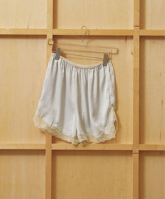 Satin Lace Halfpants サテンレースハーフパンツ/12610722