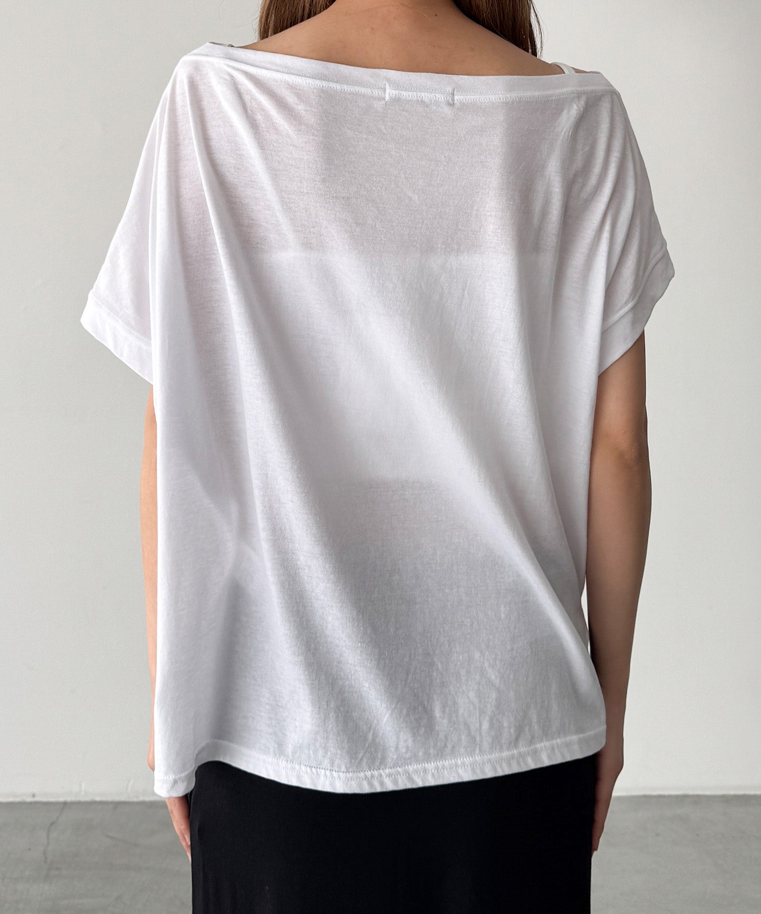 シアーワンショルTシャツ