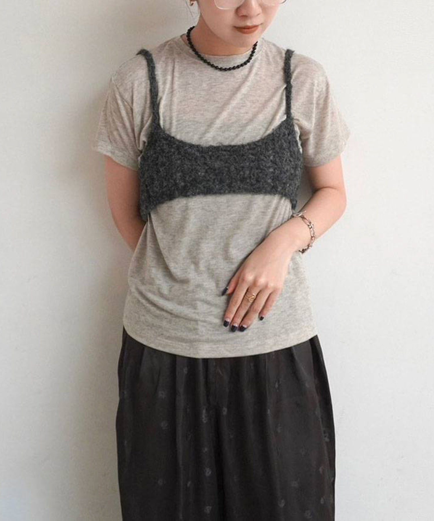 Crochet Knit Bustier