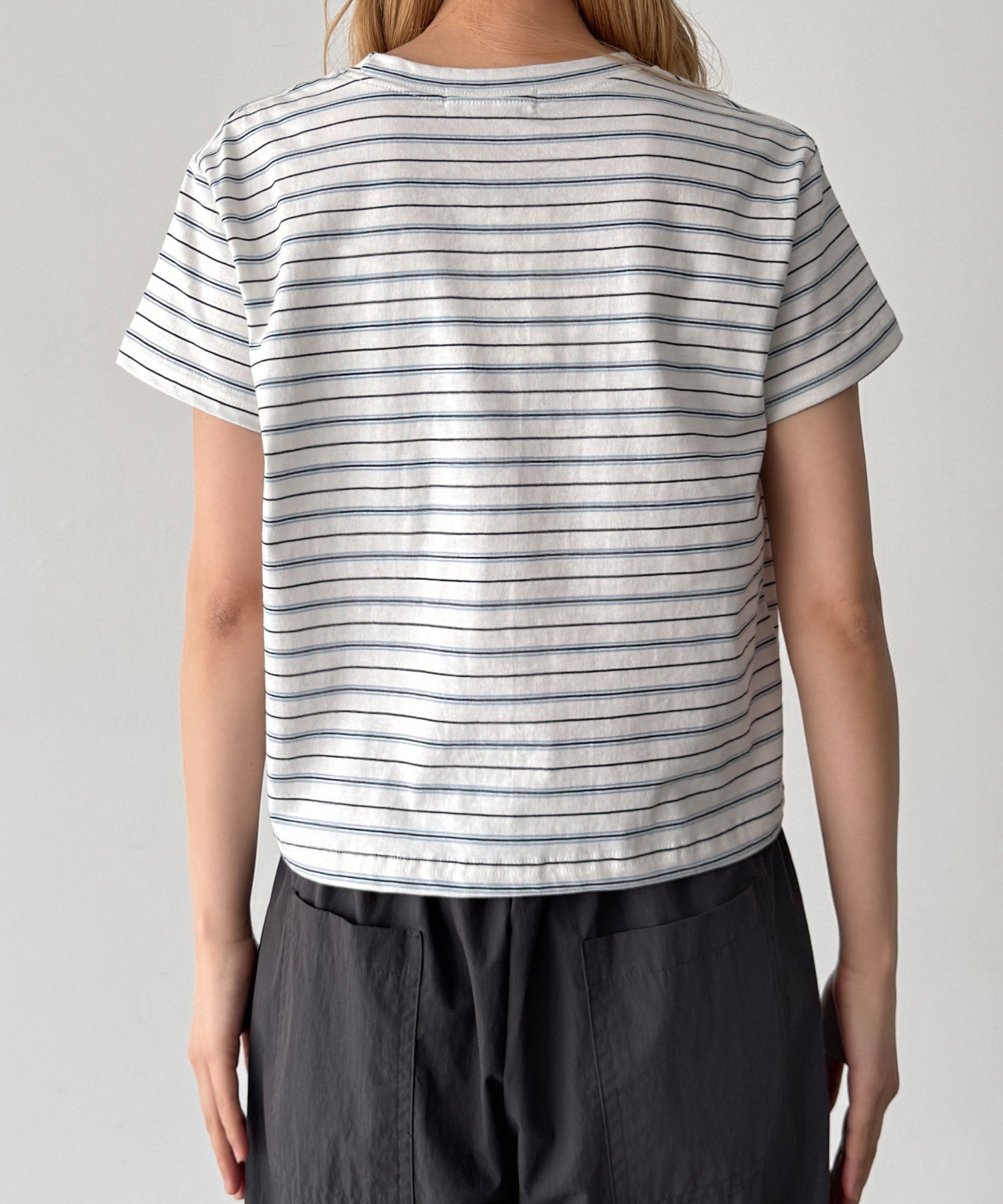 マルチボーダーTシャツ