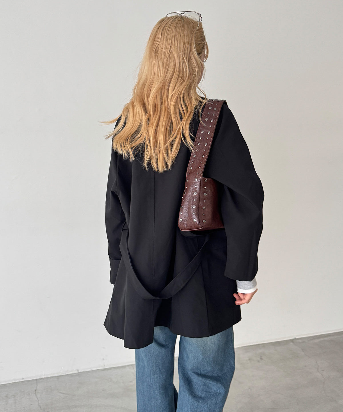 スタッズショルダーBAG