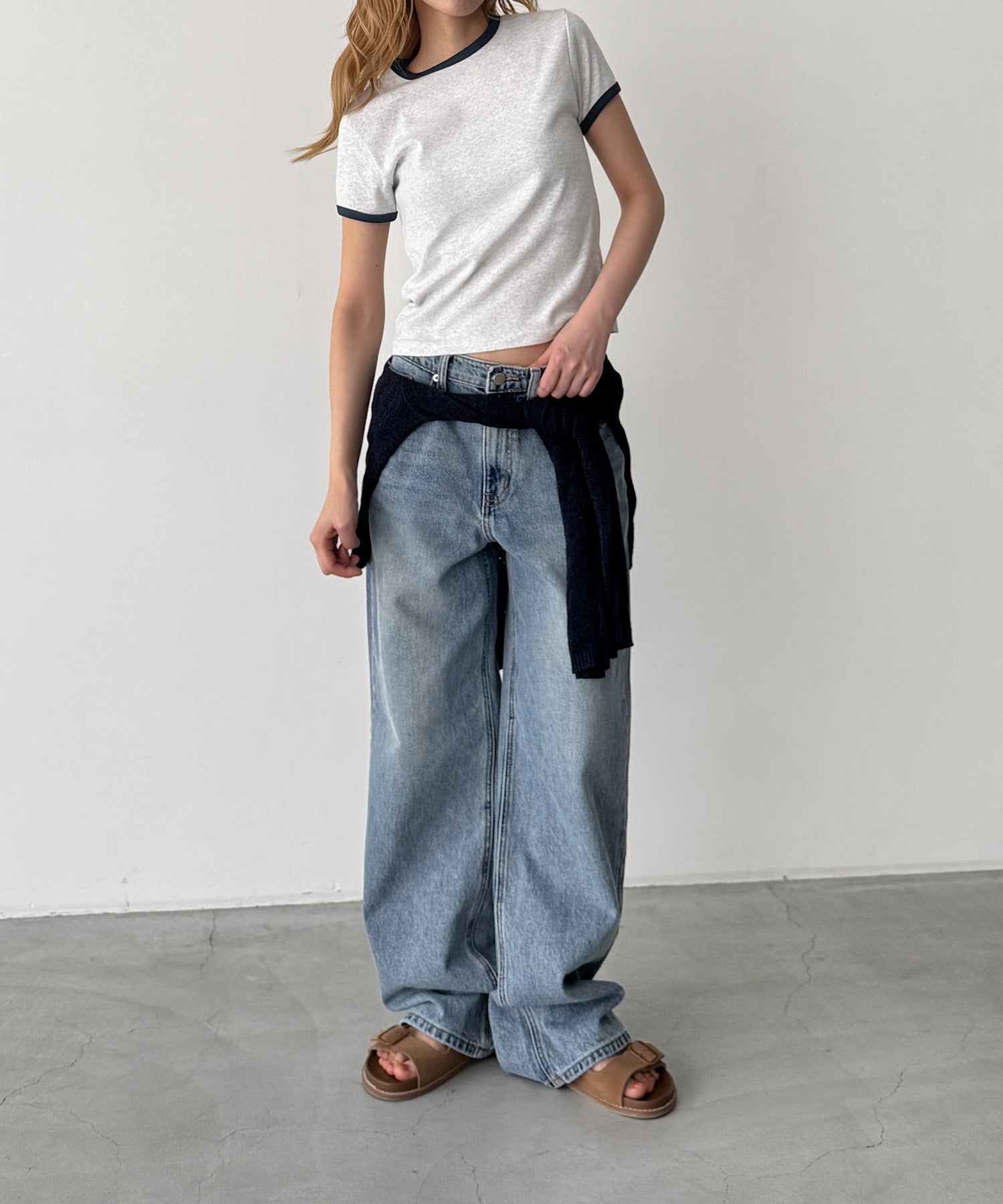 パイピングコンパクトTシャツ