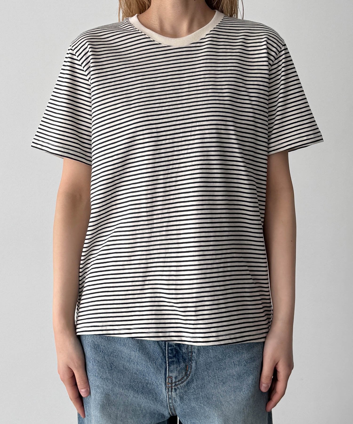 ナローボーダーリンガーTシャツ