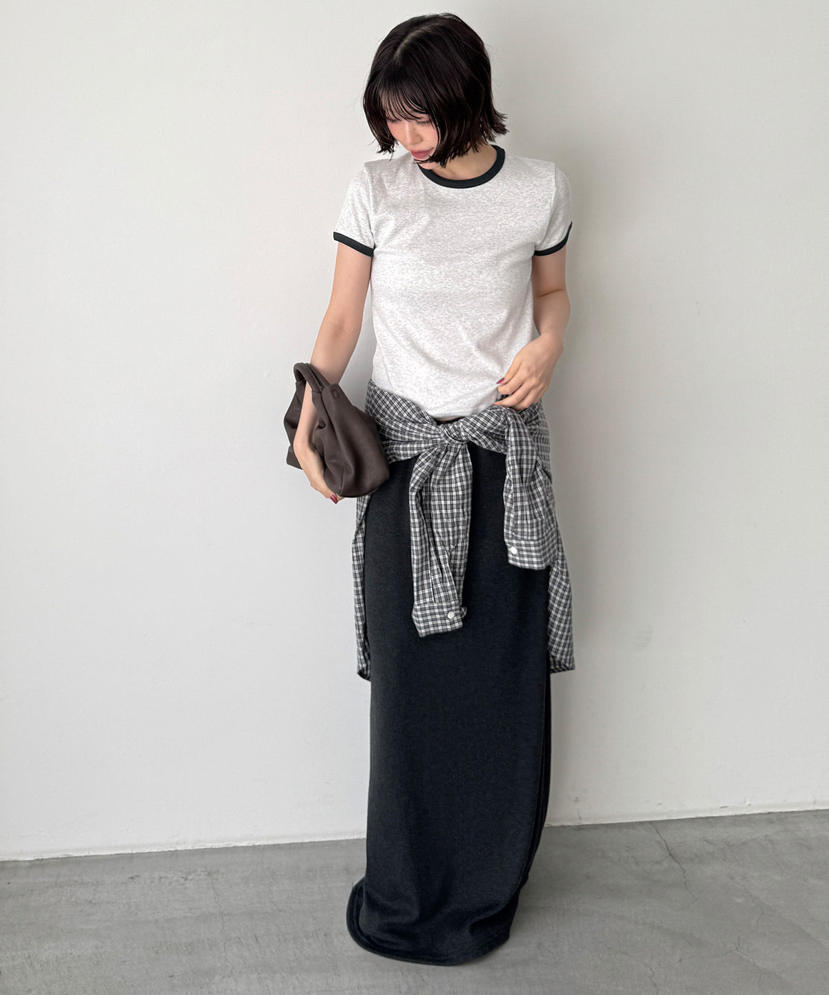 パイピングコンパクトTシャツ