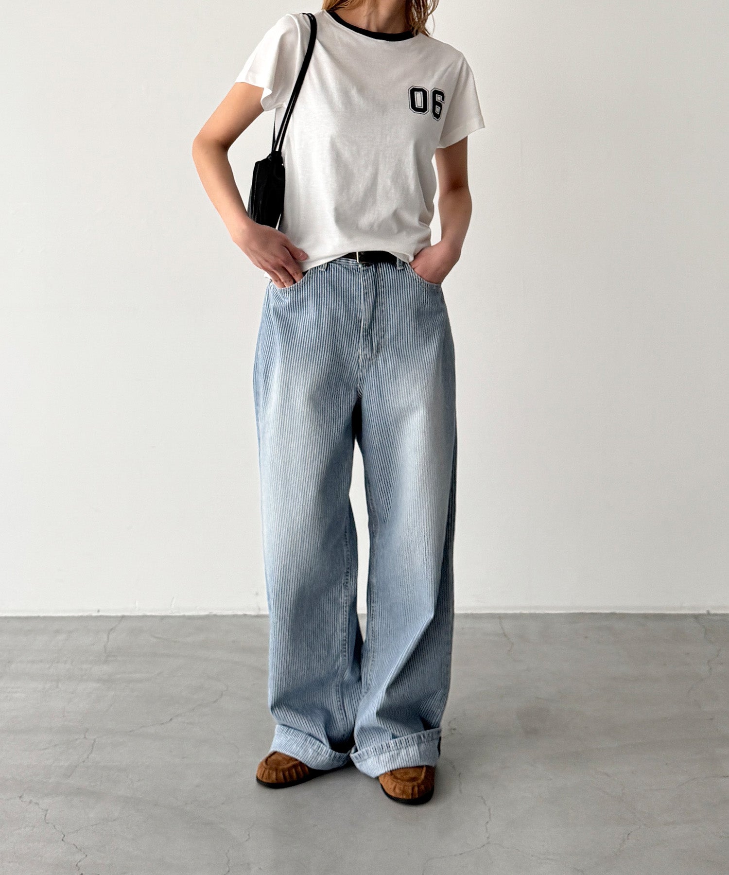 "06"リンガーTシャツ