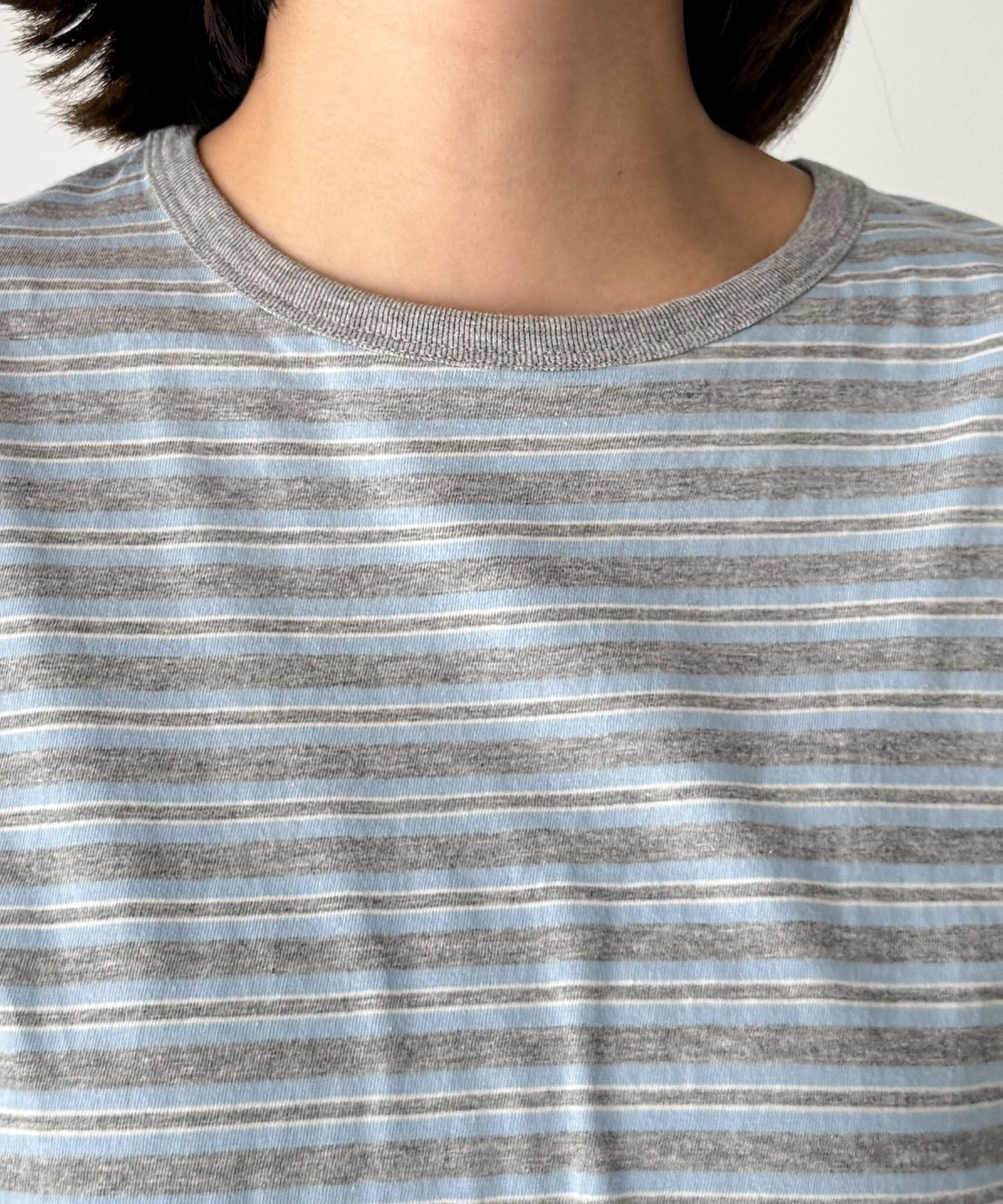 マルチボーダーリンガーTシャツ