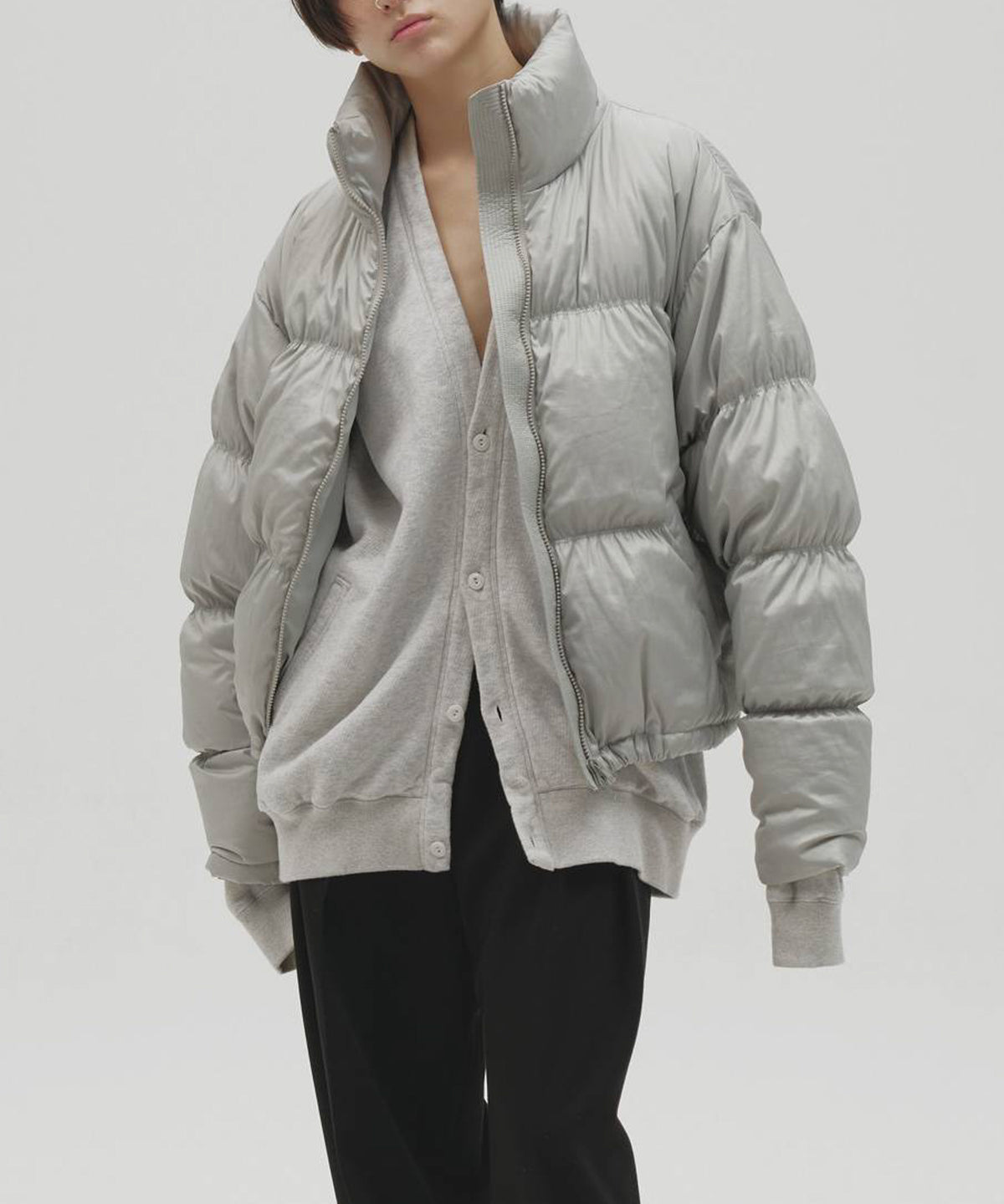 Cotton Brushed Cardigan