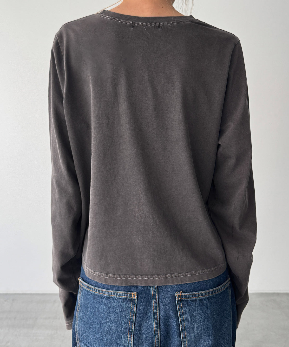 "CRUISE"スプレーロングTシャツ