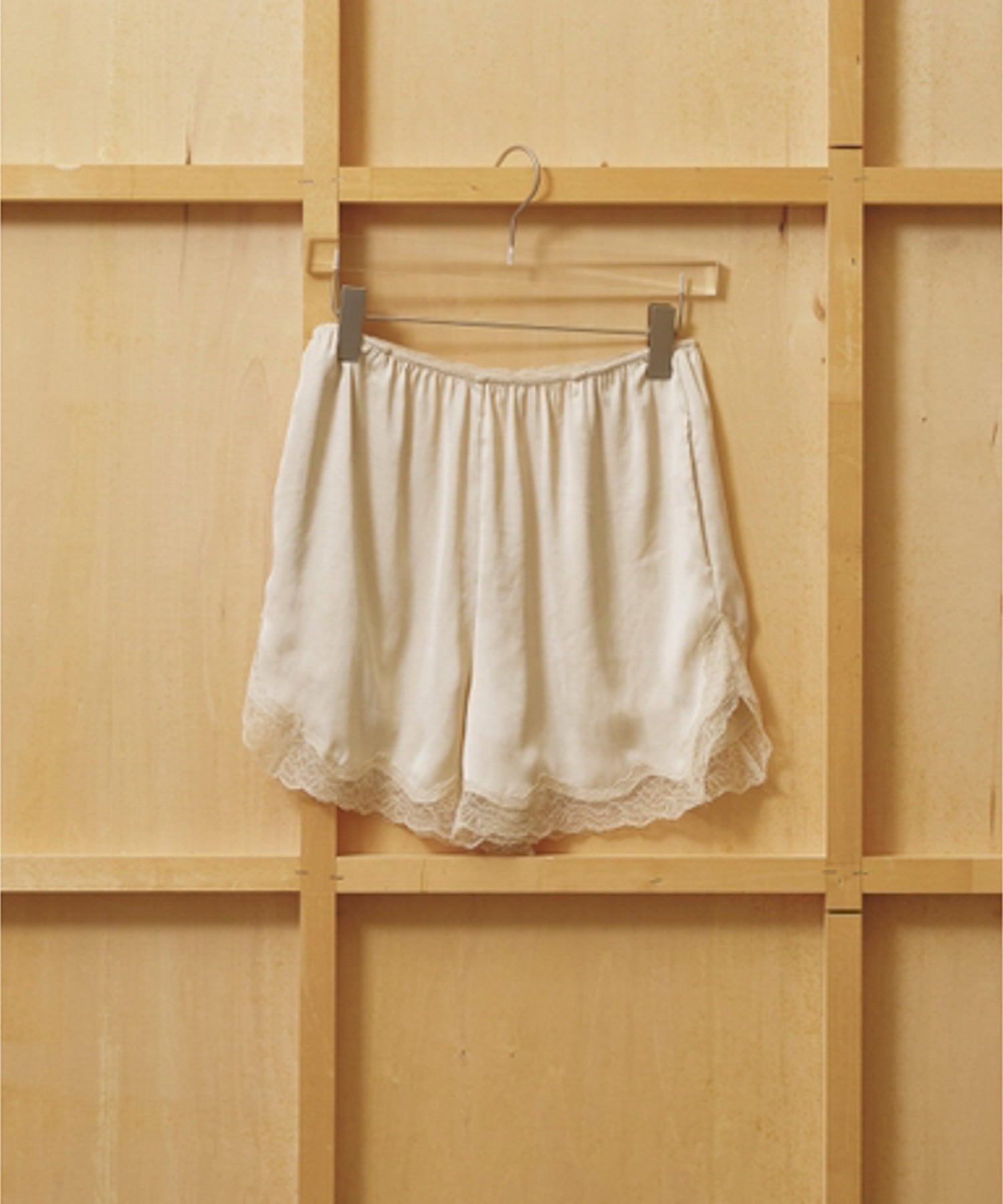 Satin Lace Halfpants サテンレースハーフパンツ/12610722
