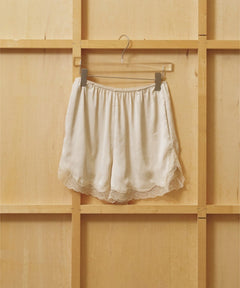 Satin Lace Halfpants サテンレースハーフパンツ/12610722