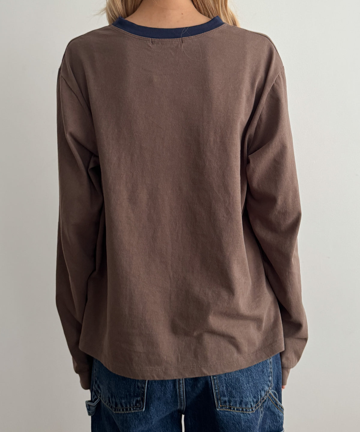 "ST.PHY"リンガーロングTシャツ