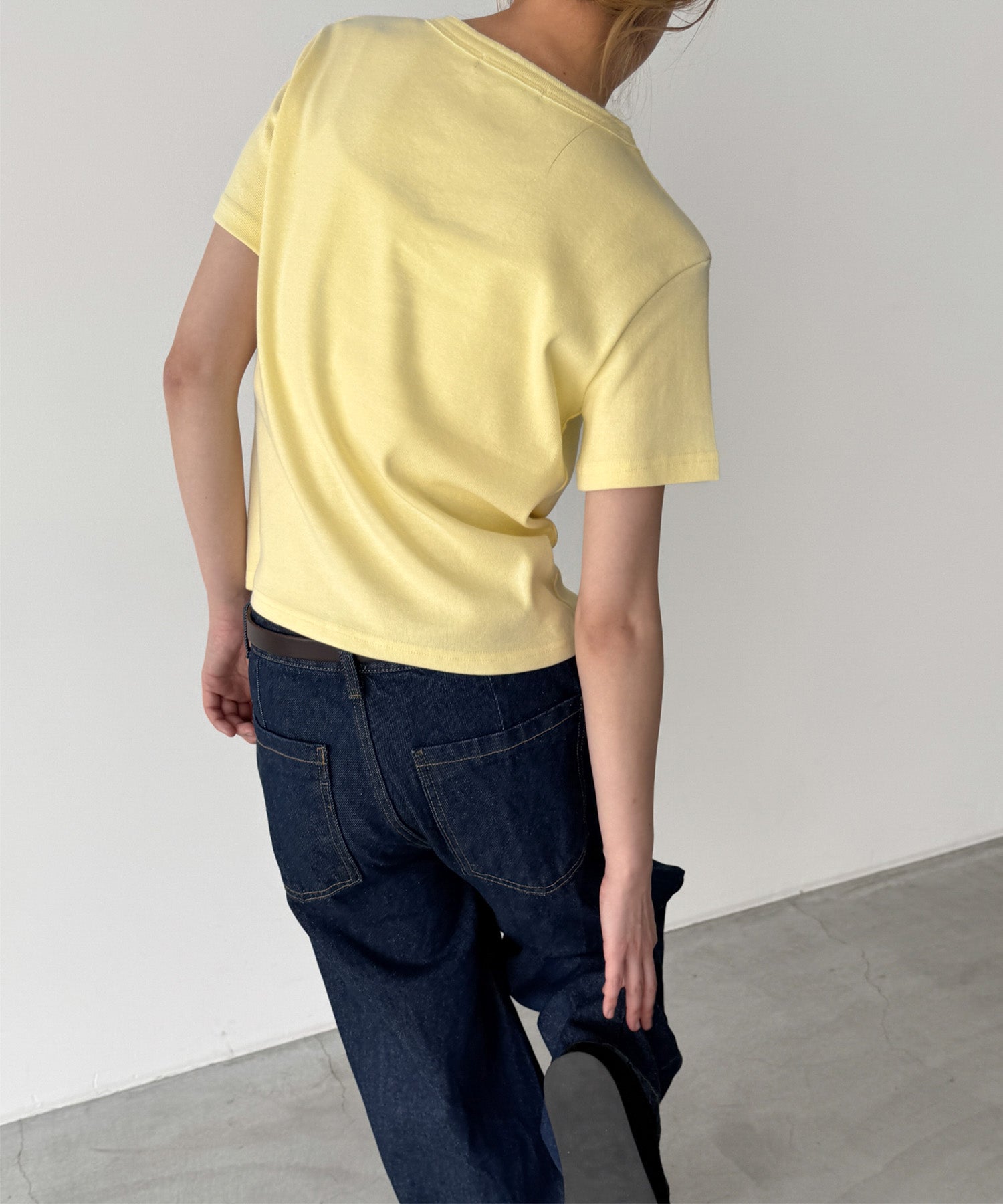 ヴィンテージコットンヘンリー半袖Tシャツ