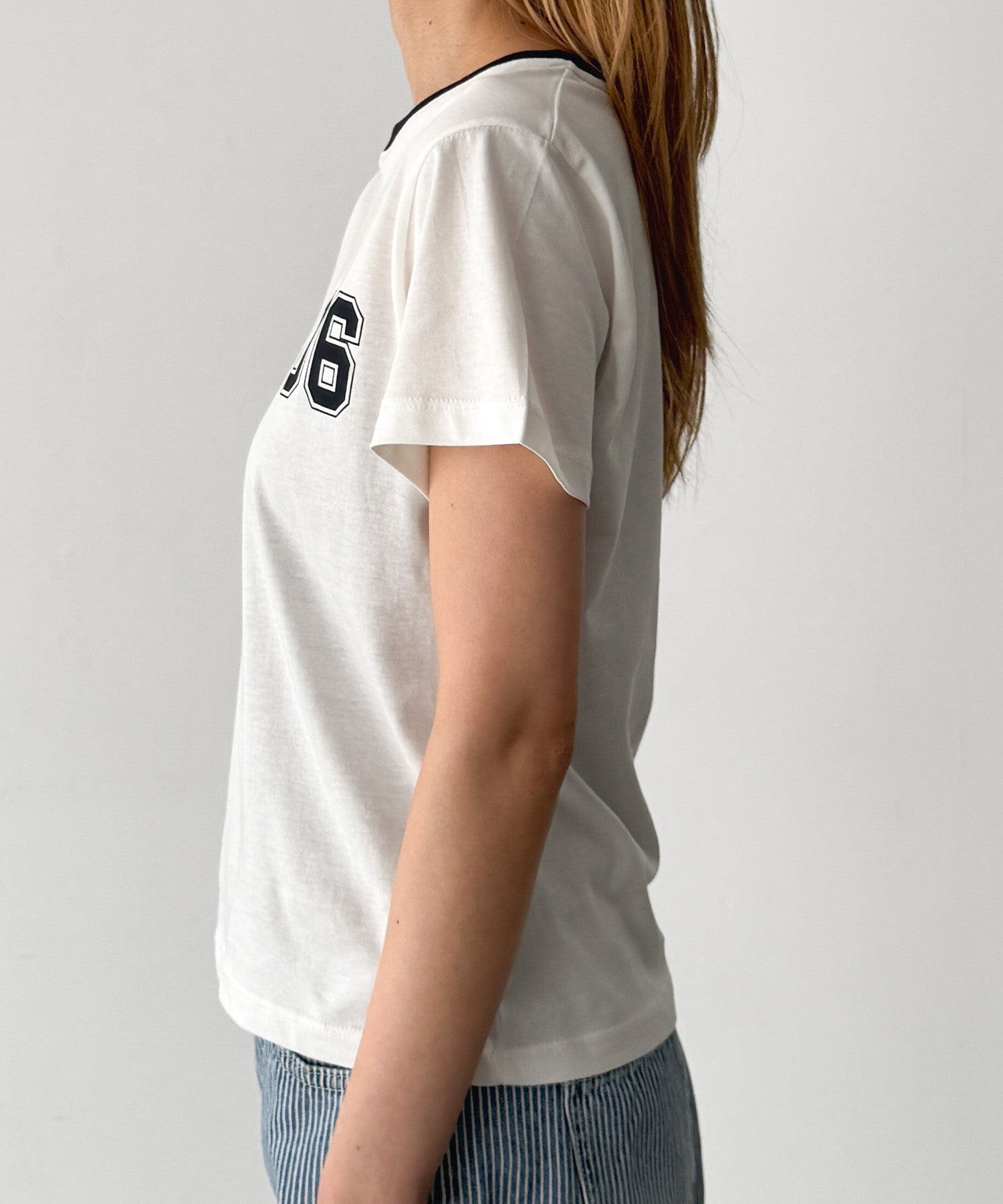 "06"リンガーTシャツ