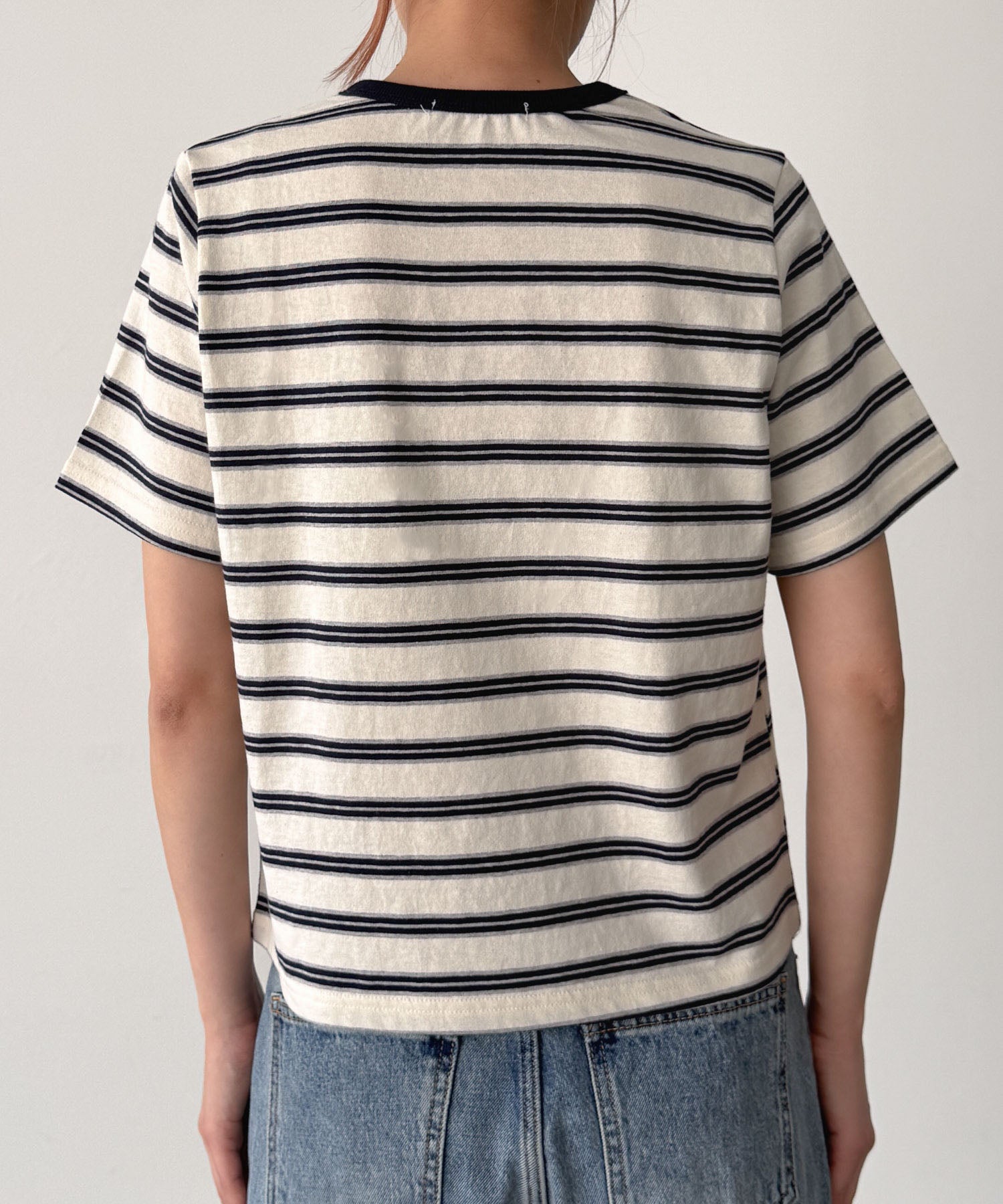 マルチボーダーTシャツ