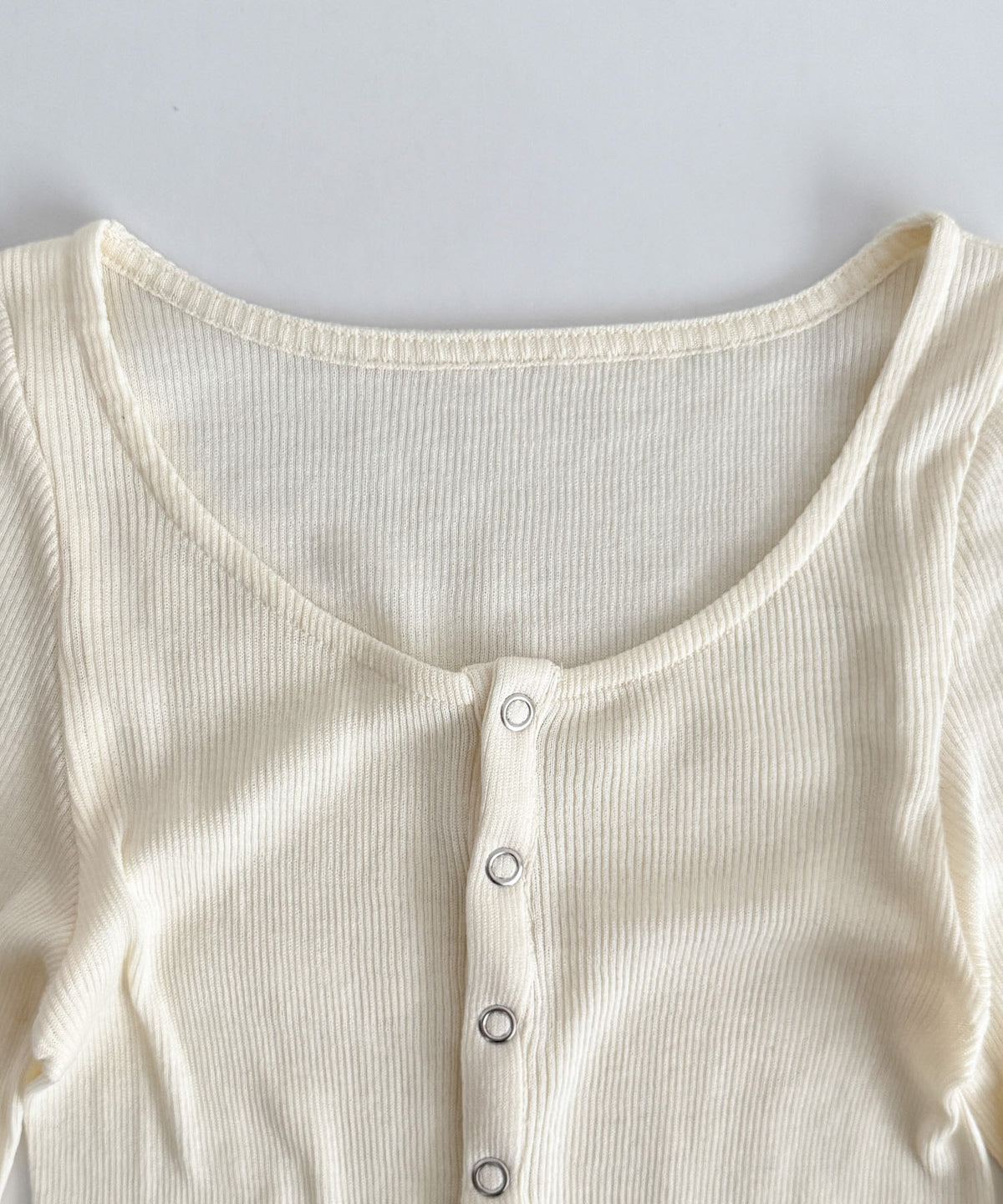 シルケットスナップカーディガン
