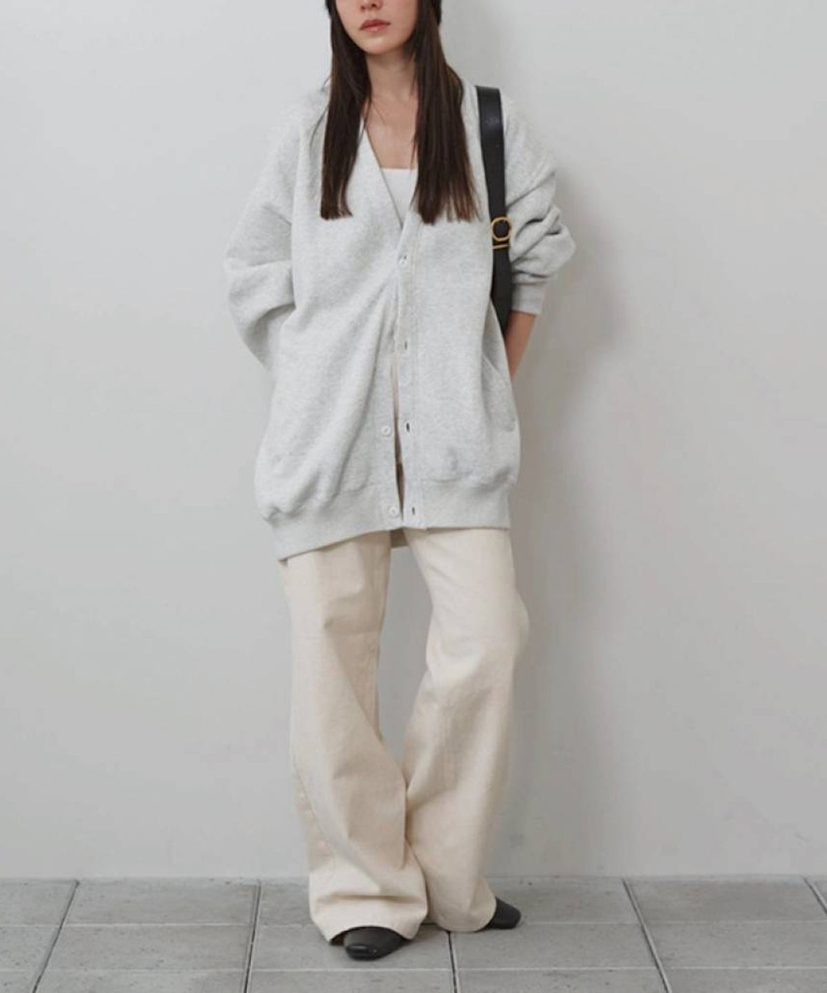 Cotton Brushed Cardigan
