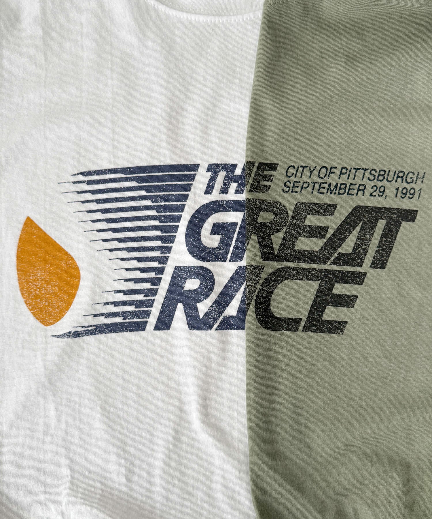 "GREAT RACE"Tシャツ