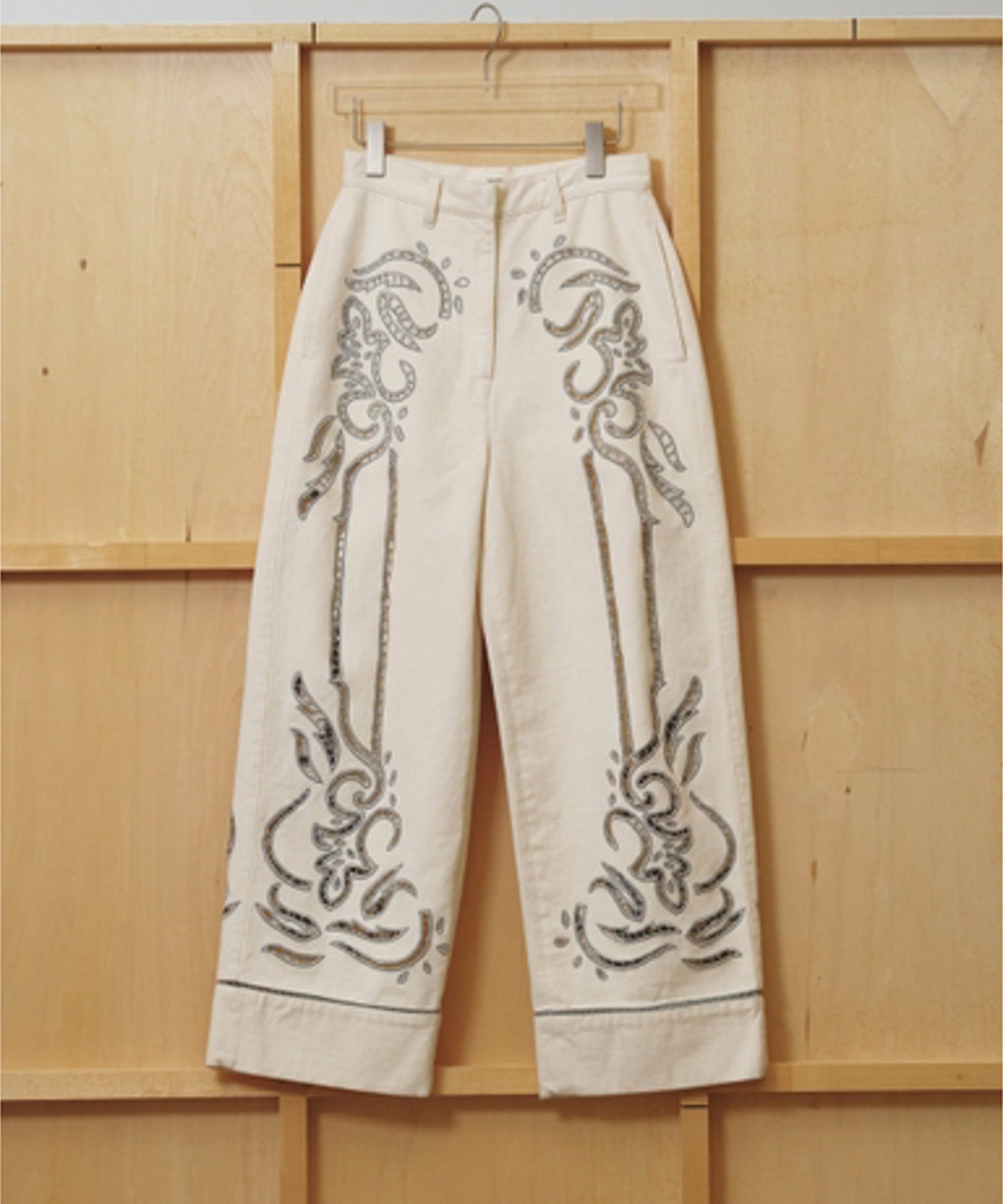 Cut Lace Twill Pants カットレースツイルパンツ/12610701