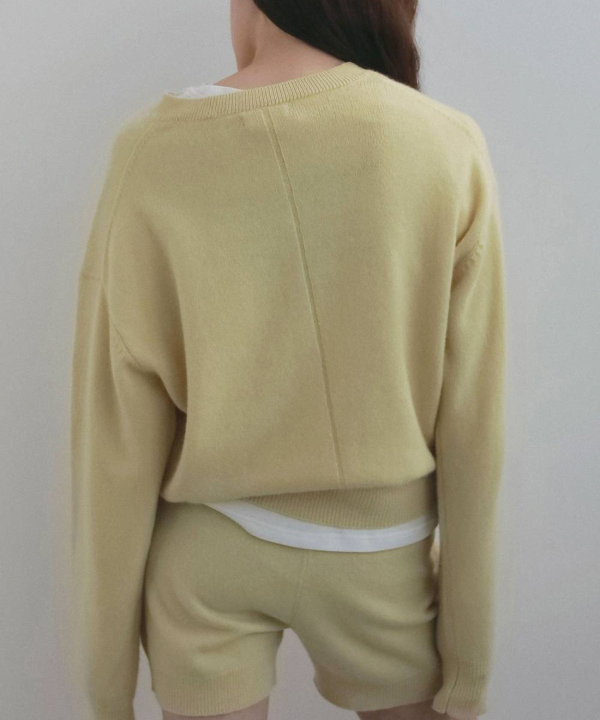 Wool Vneck Knit