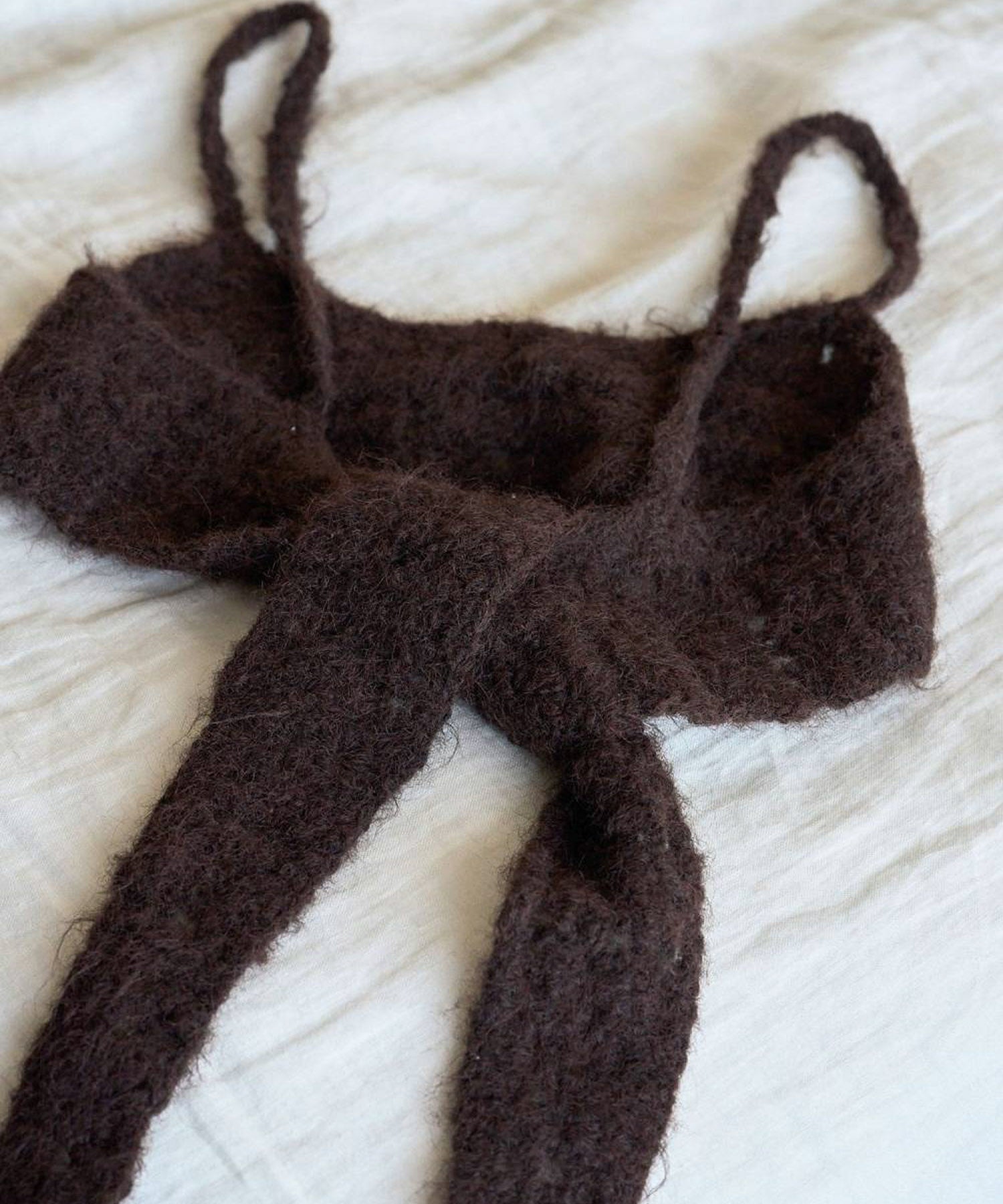 Crochet Knit Bustier