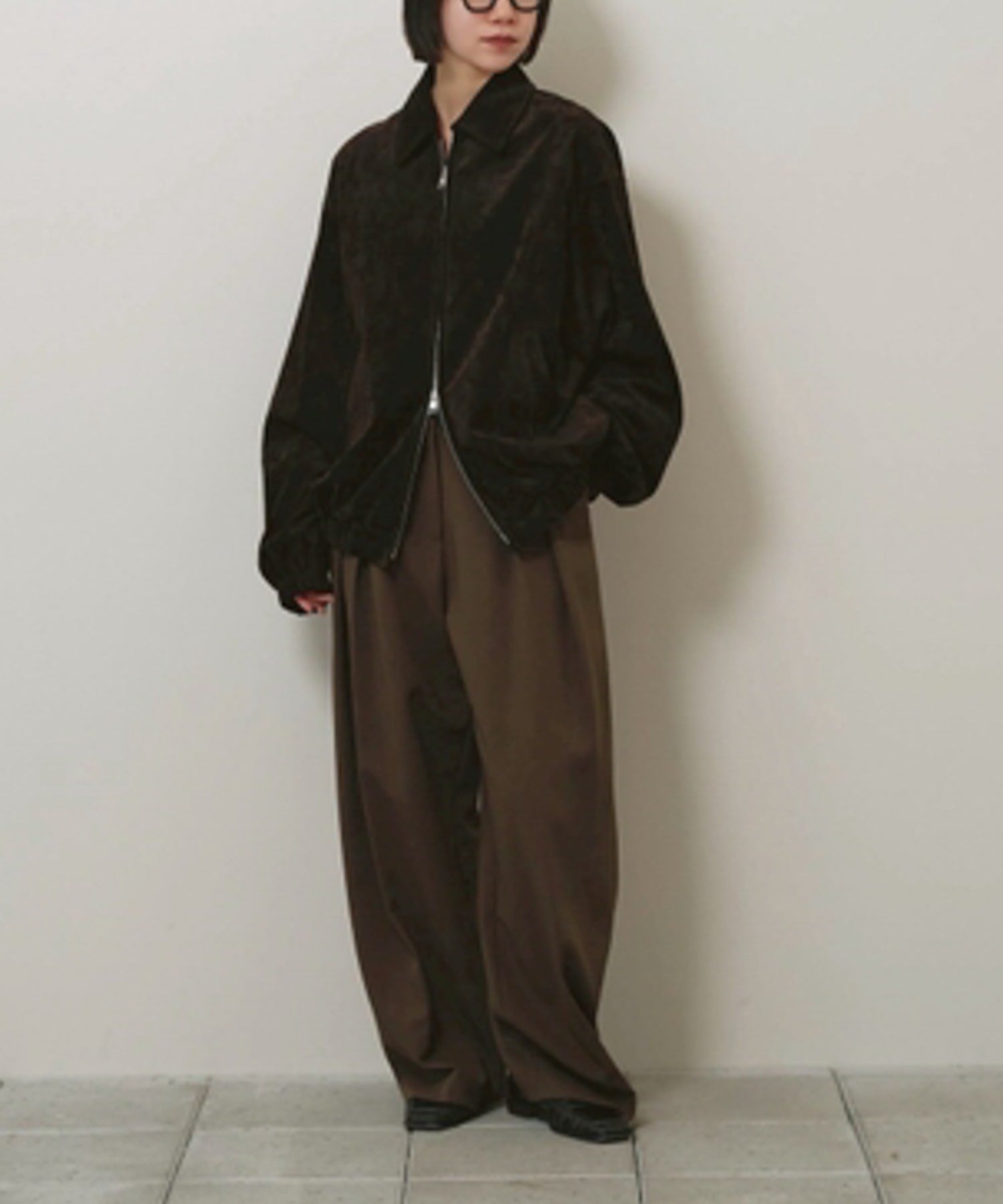 Suede Zip Blouson スエードジップブルゾン/12620204