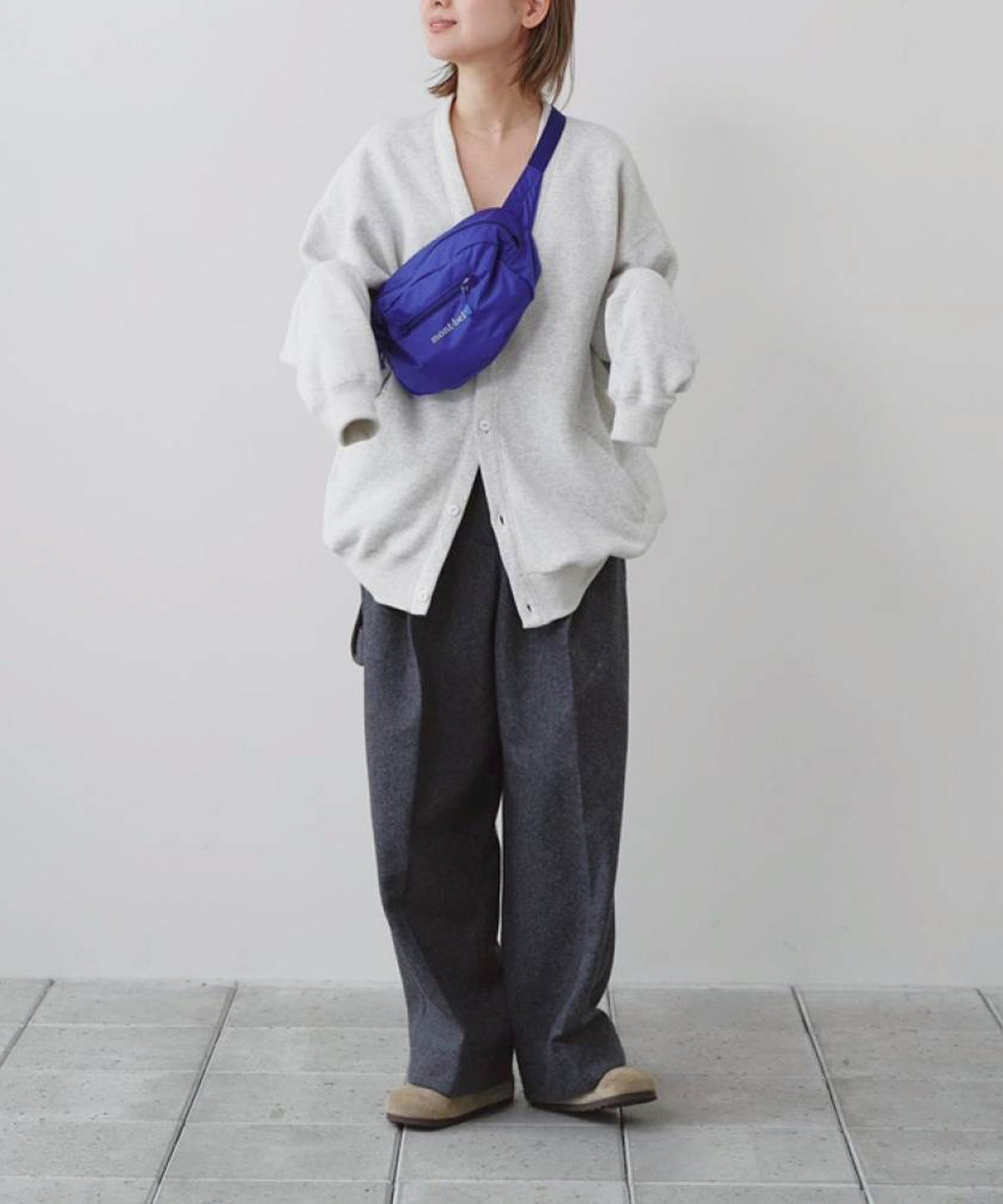 Cotton Brushed Cardigan