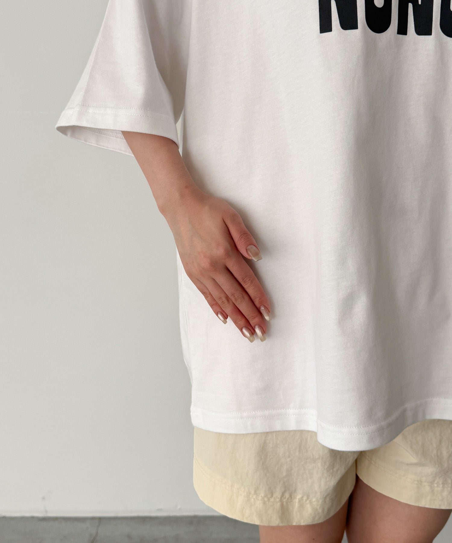"NO"Tシャツ