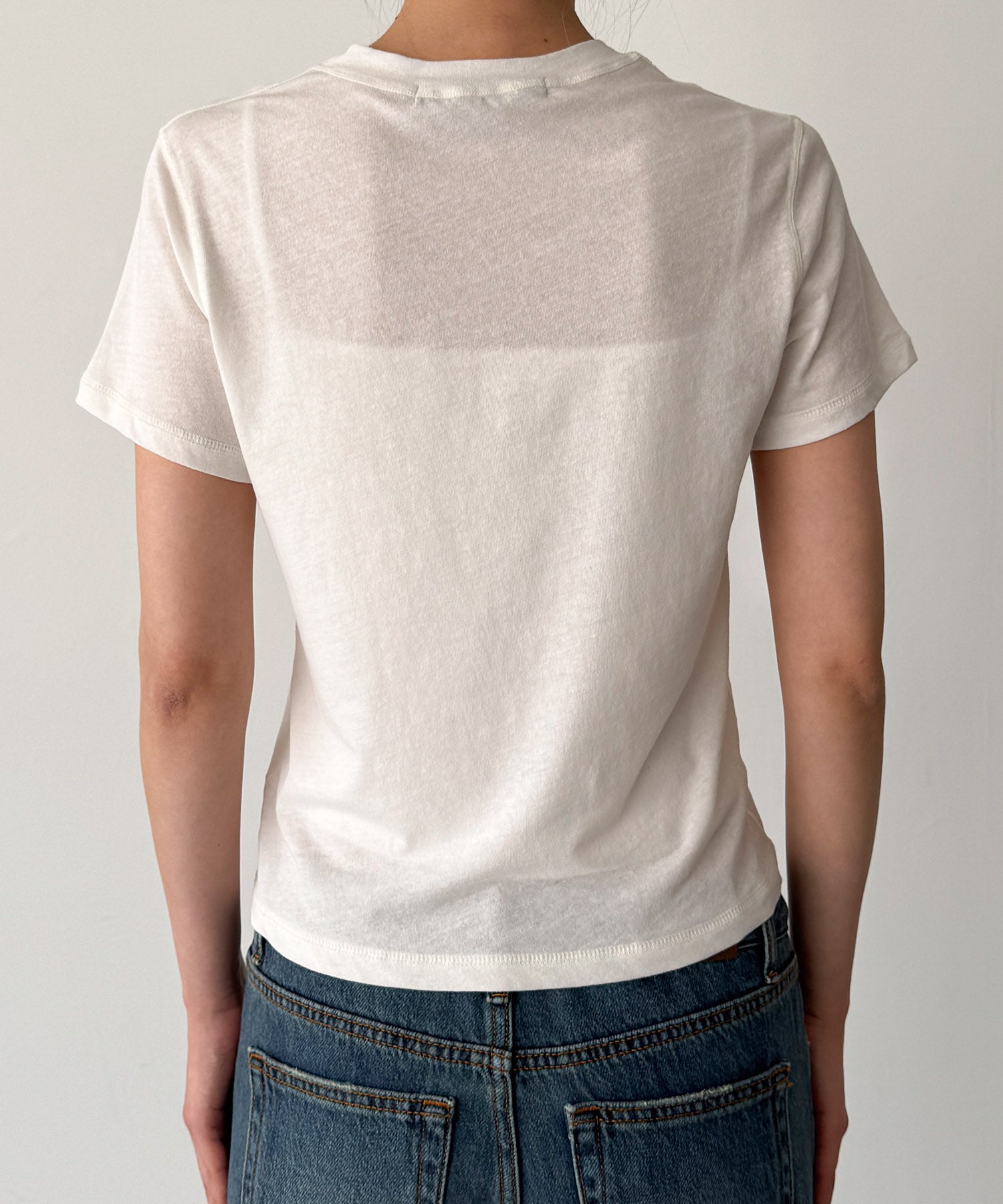 コットンテンセルTシャツ