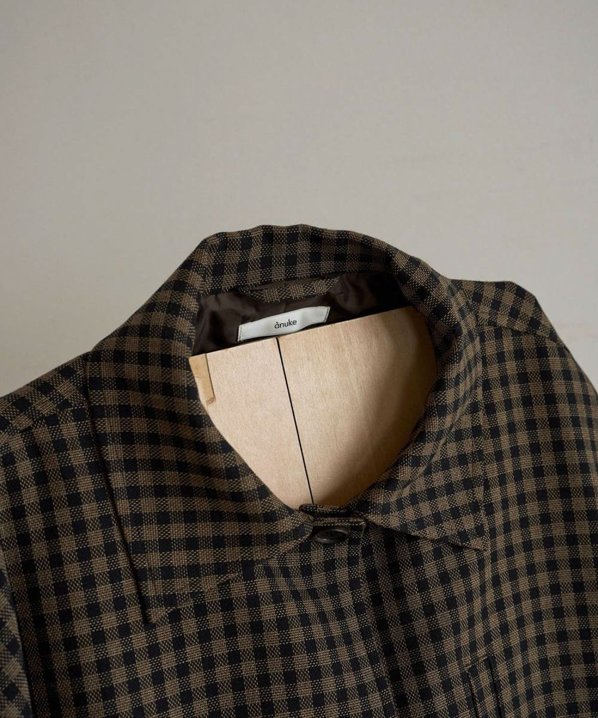 Check Coverall Jacket