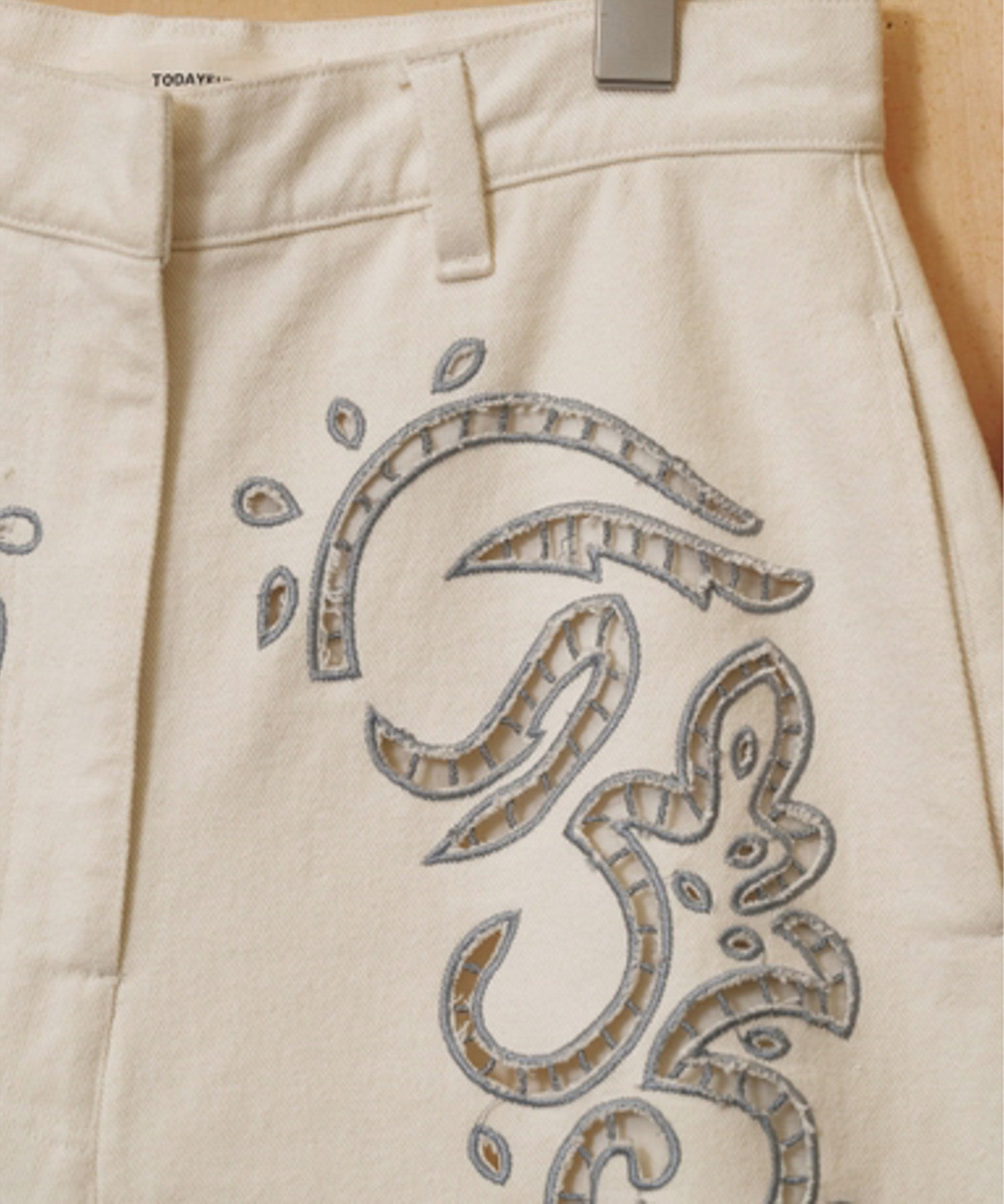 Cut Lace Twill Pants カットレースツイルパンツ/12610701