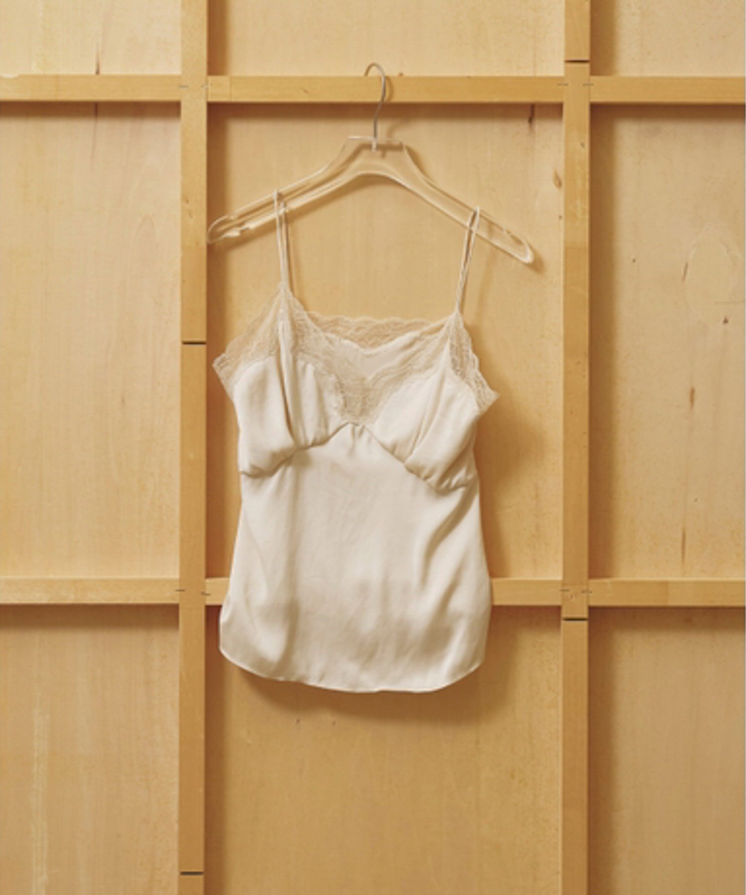 Satin Lace Camisole サテンレースキャミソール/12610431