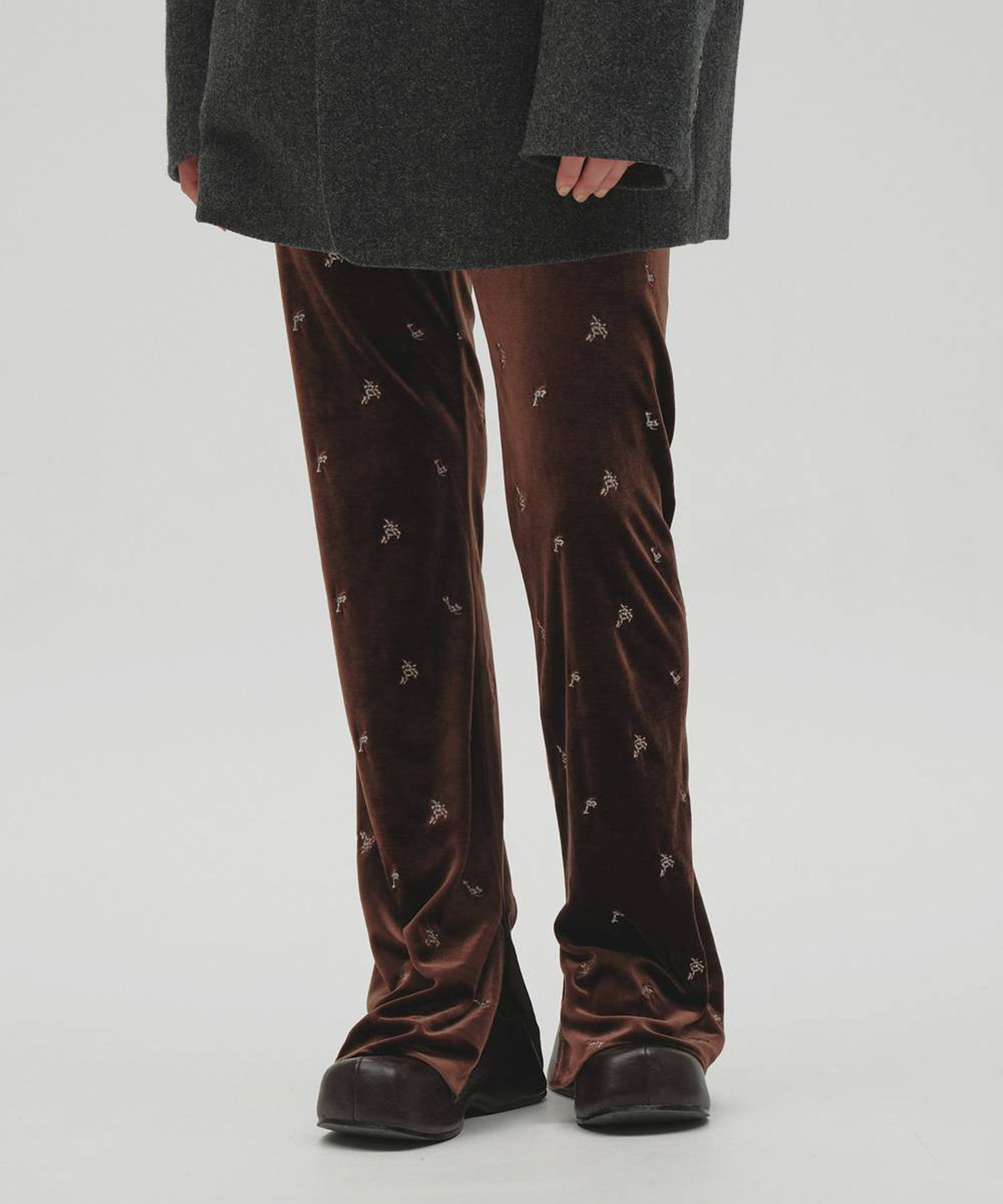 Petit Flower Velour Leggings