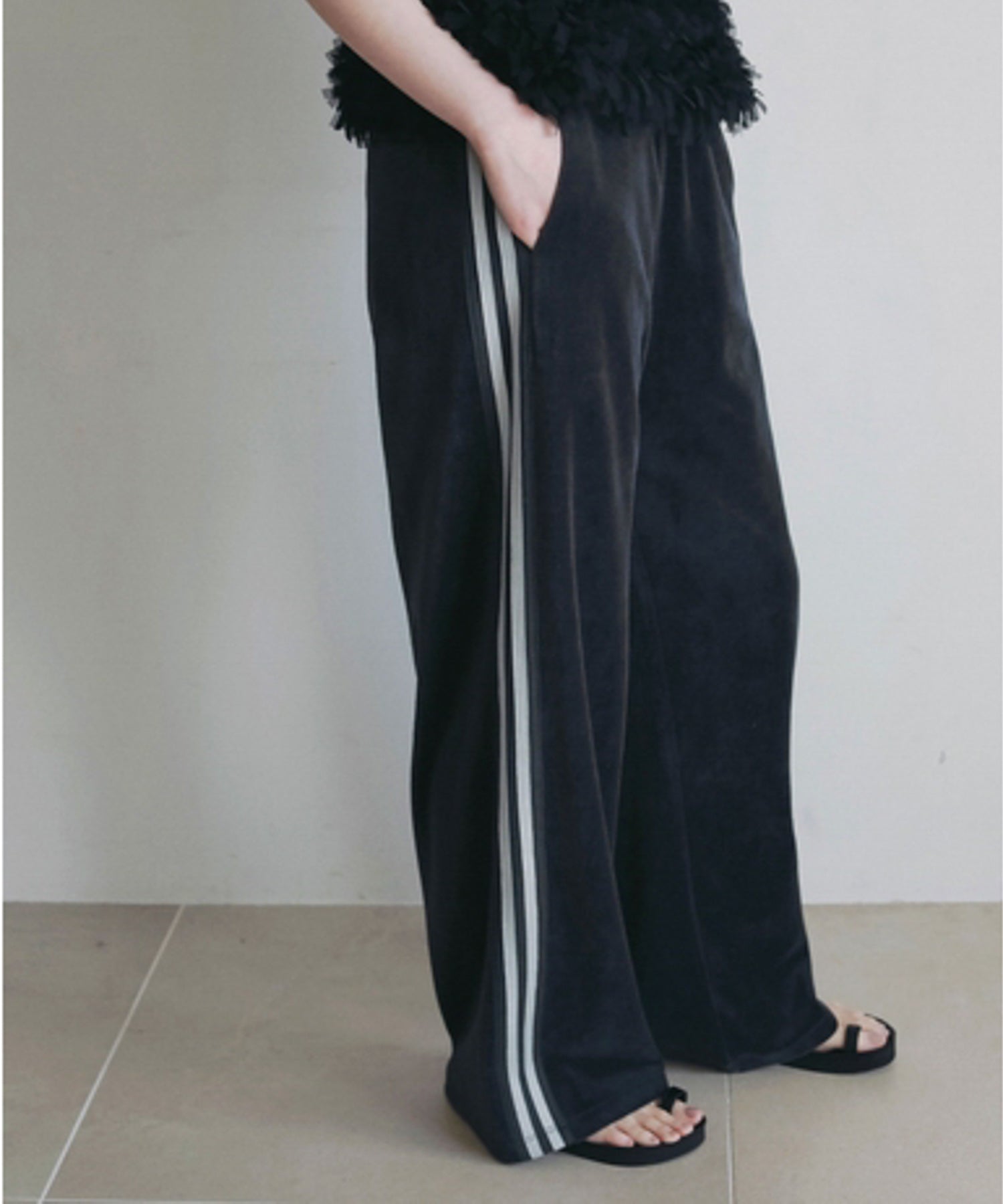 Velour Track Pants ベロアタックパンツ/62620704