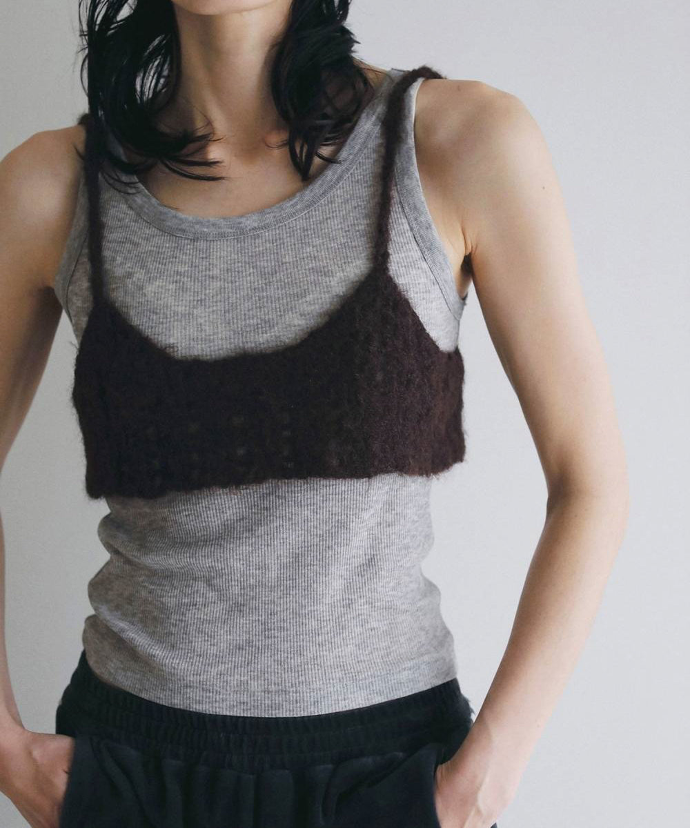 Crochet Knit Bustier