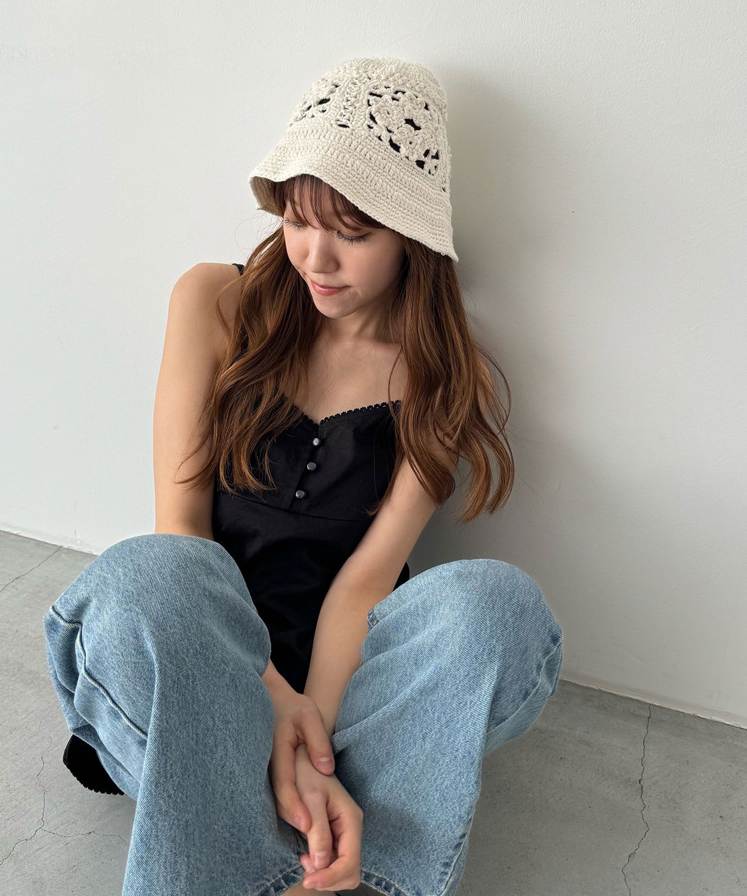 クロシェ編みHAT