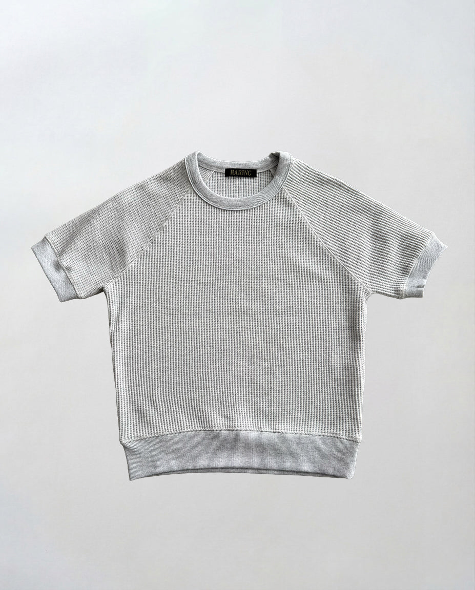 ラグランワッフル半袖Tシャツ
