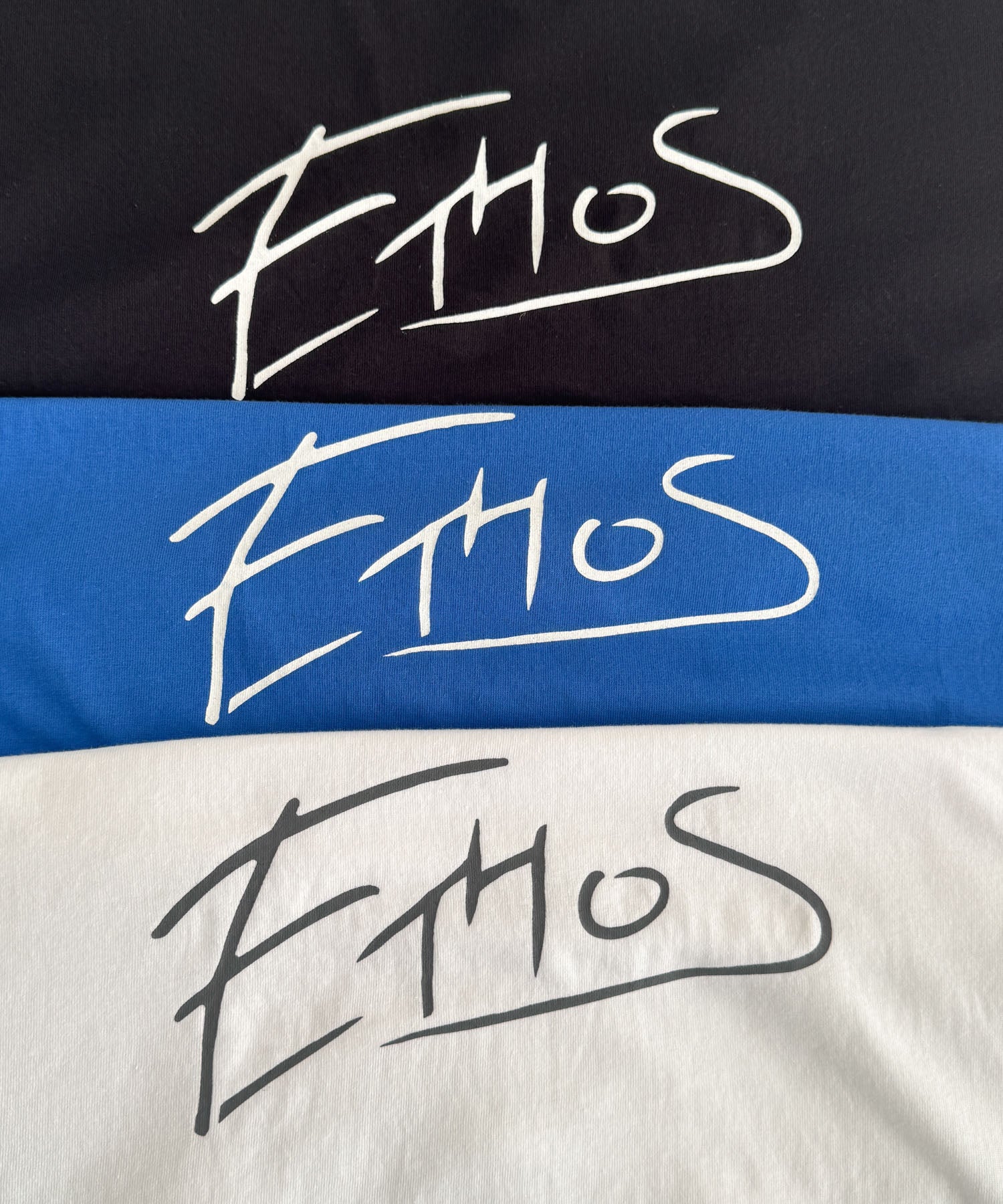 "ETHOS"Tシャツ