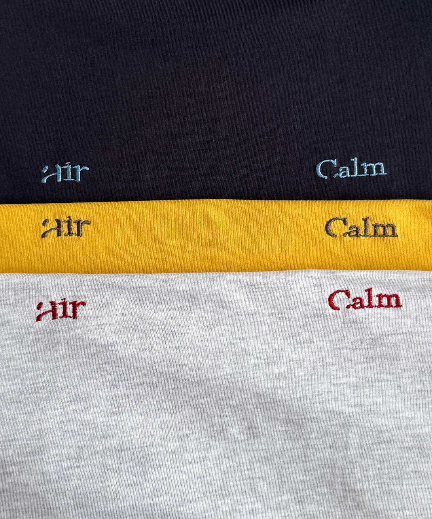 "Calm air"Tシャツ