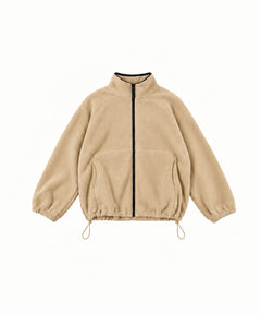 フリースジップジャケット