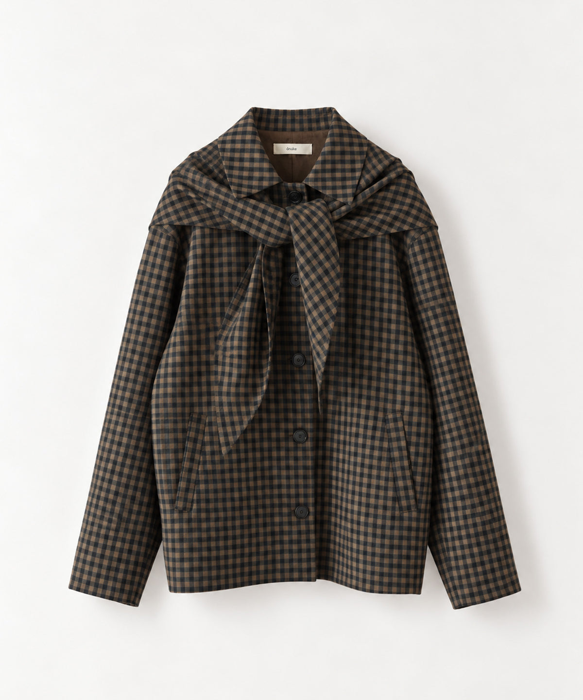Check Coverall Jacket