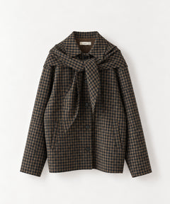 Check Coverall Jacket