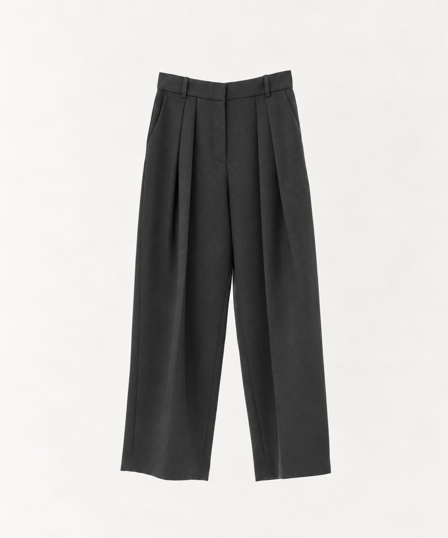 Bonding Wide Trousers チャコールグレー 38 最終値下げ Bonding Wide Trousers