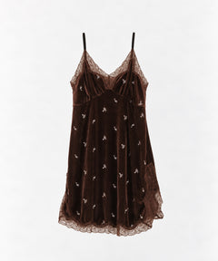 Petit Flower Velour Tunic