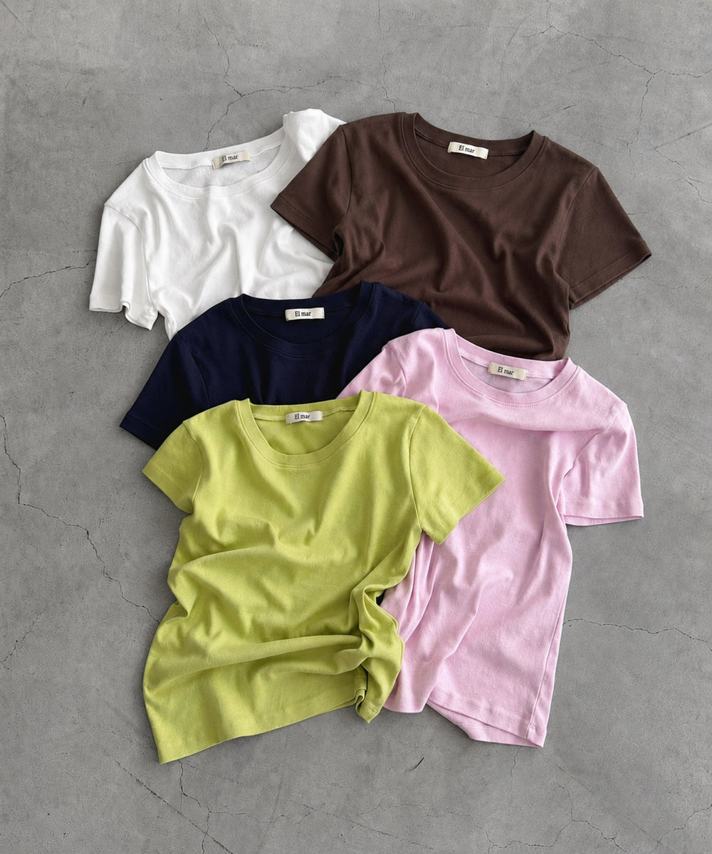 BASICコンパクトTシャツ