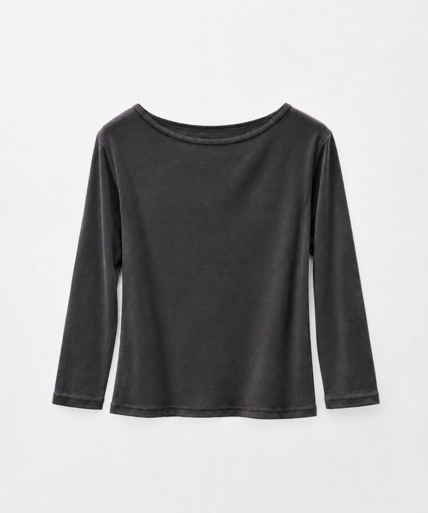 リブボート7分袖Tシャツ