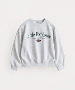 "Explorer"トレーナー 裏毛