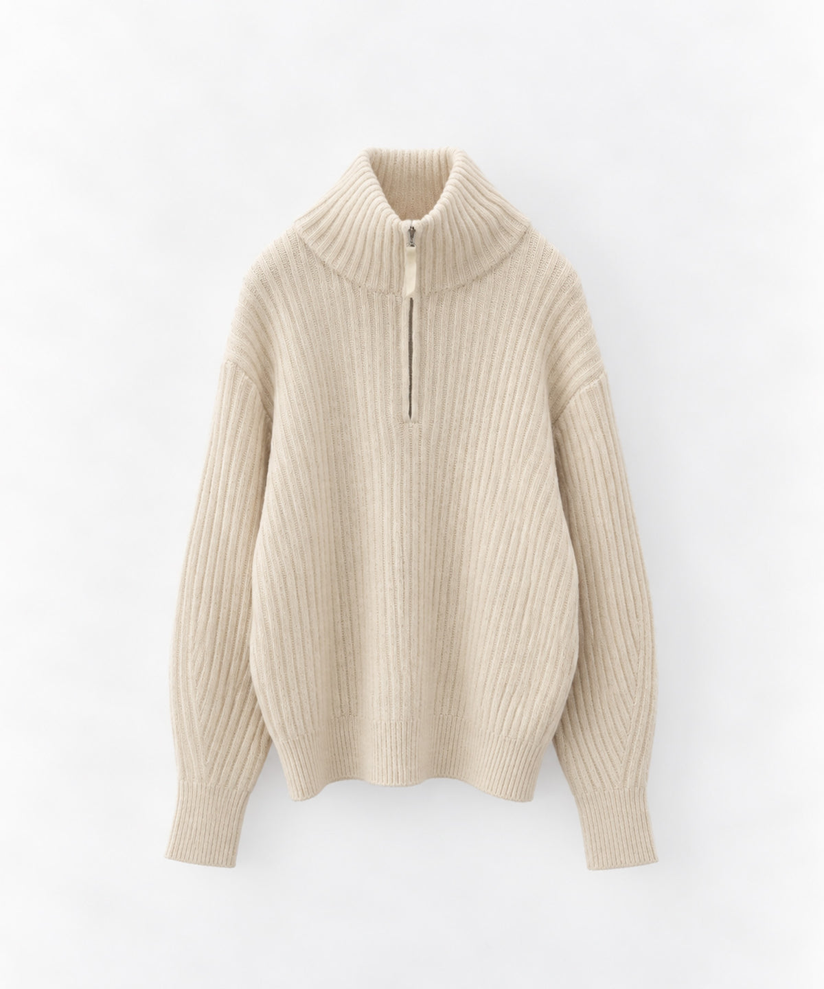 Halfzip Rib Knit