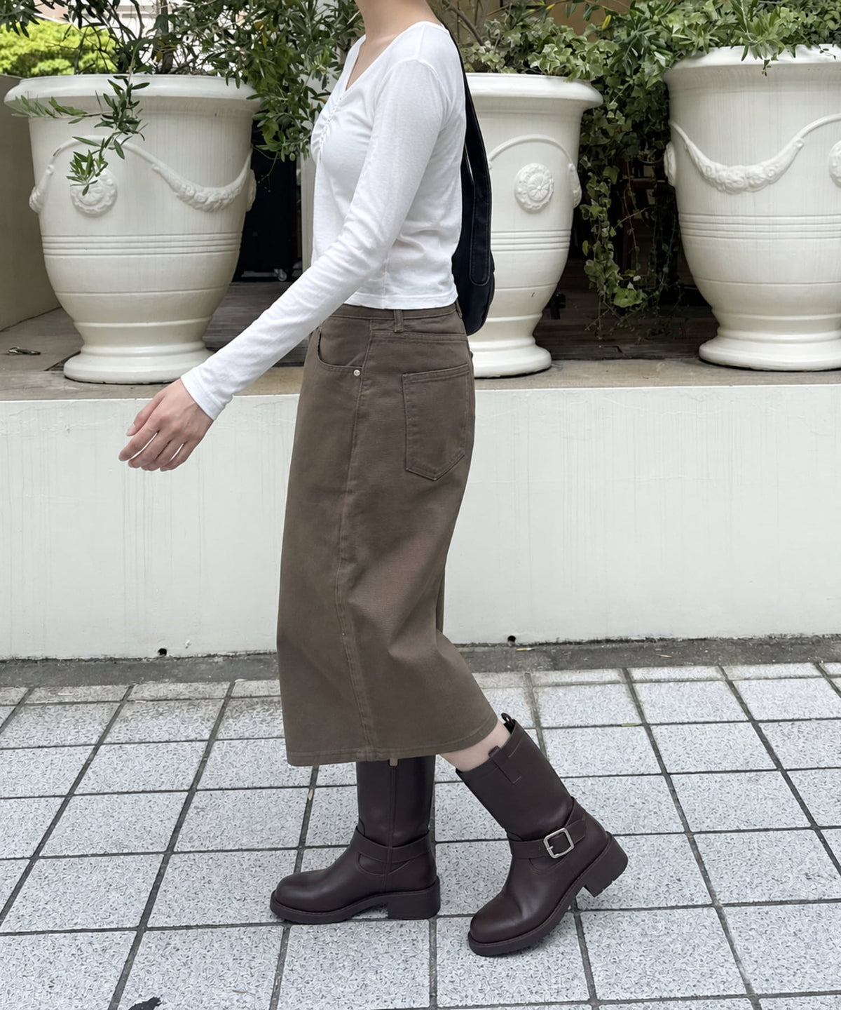 ツイルバミューダパンツ