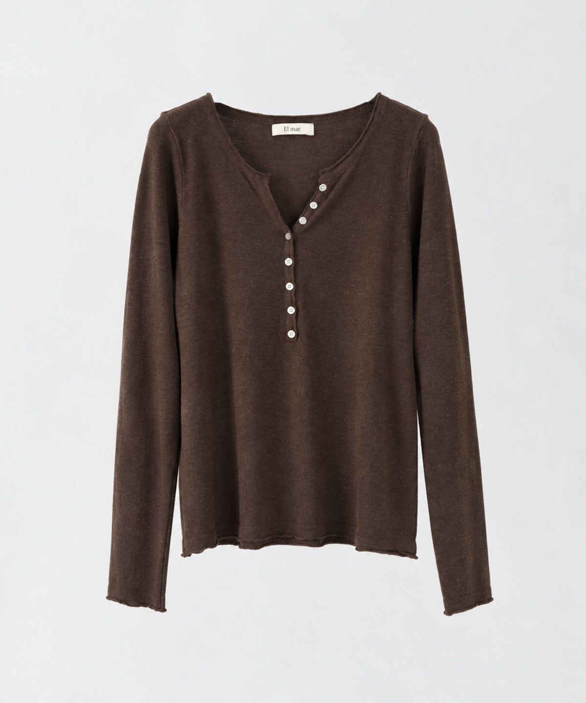 シルク混スキッパーニット
